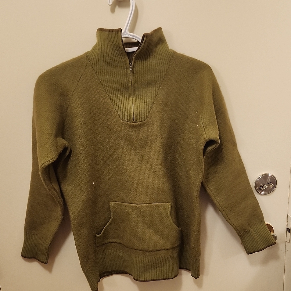 MEC Soft Sweater, Army Green, Size L, EUC - Picture 1 of 3